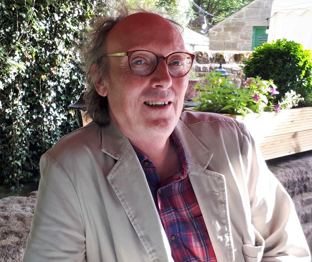 Portrait of Vic Berry, experimental musician and composer