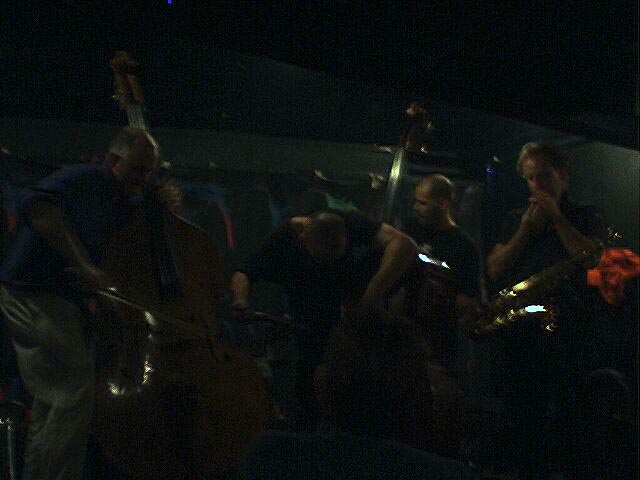 Simon H Fell performing with Something Else 