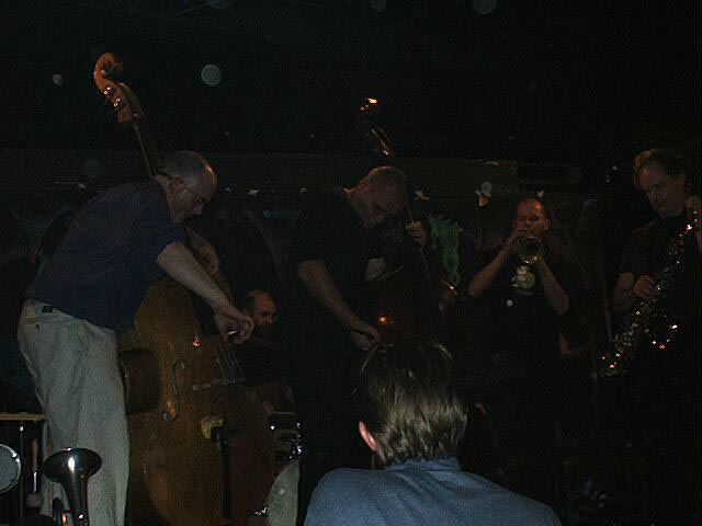 Simon H Fell performing with Something Else 