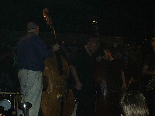 Simon H Fell performing with Something Else 